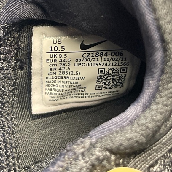 Nike Free RN 5.0 Mens Running Shoes Black CZ1884-006 Size 10.5 - Picture 9 of 11